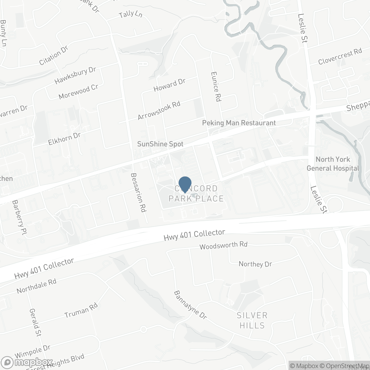 1609 - 18 ESTHER SHINER BOULEVARD, Toronto, Ontario M2K 0J7